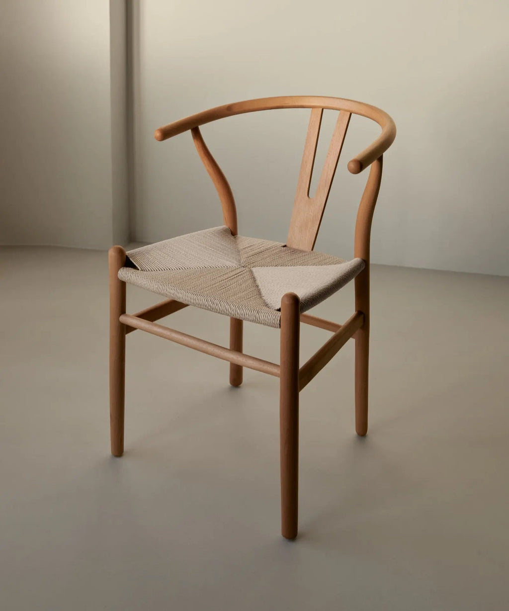Chaise en bois et corde tressée Uish