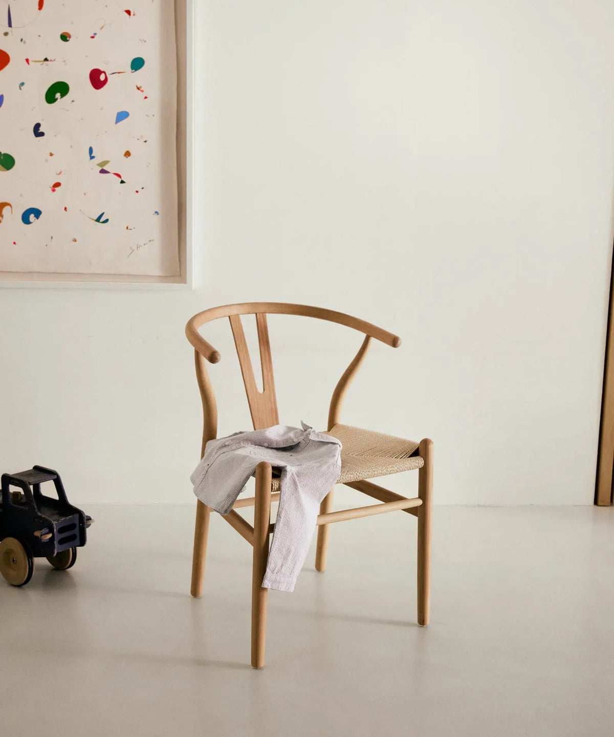 Chaise en bois et corde tressée Uish