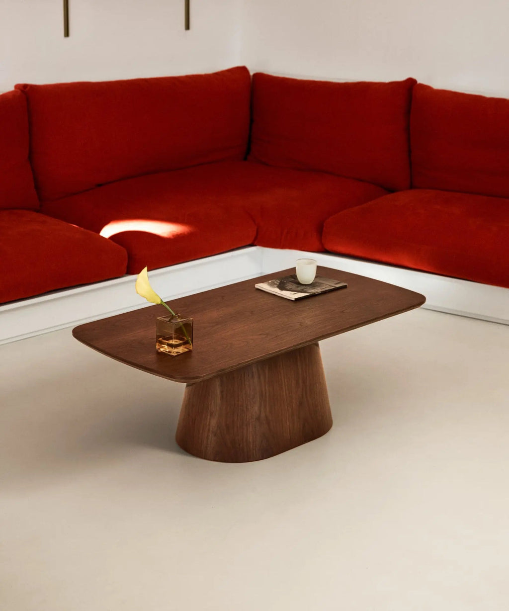 Table basse rectangulaire en bois Giulia (120x60 cm)