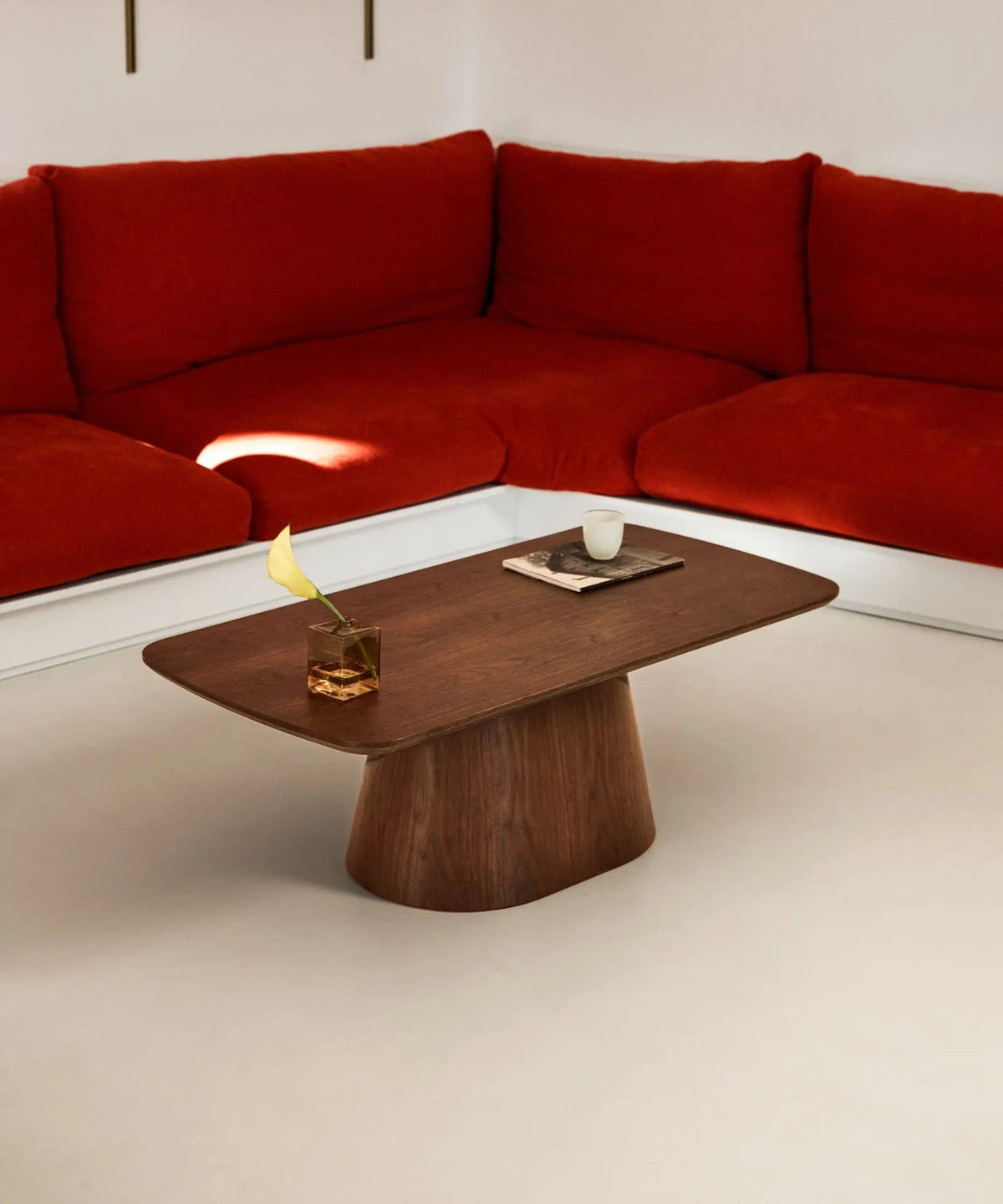 Table basse rectangulaire en bois Giulia (120x60 cm)