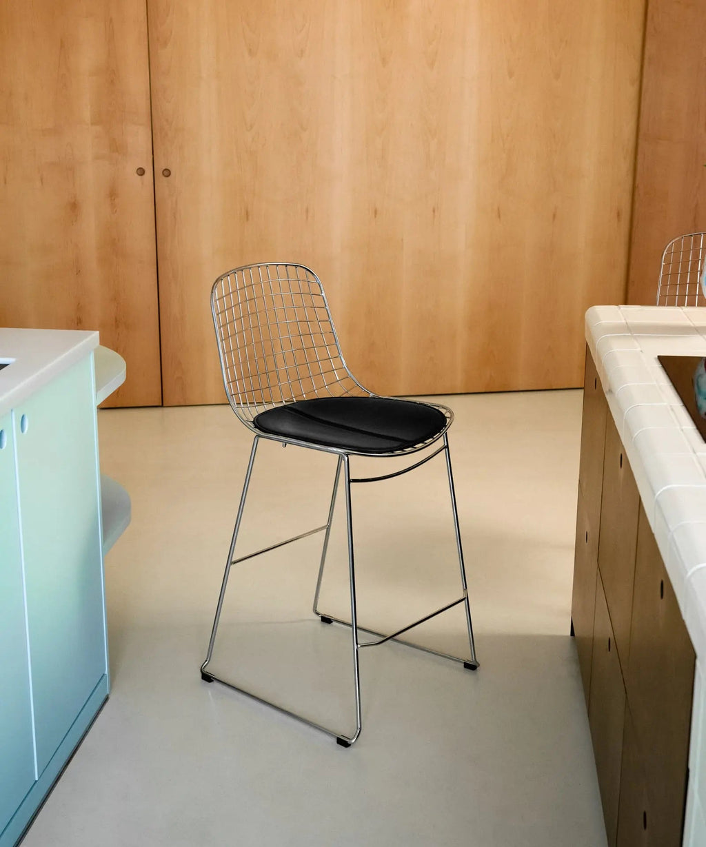 Tabouret haut en métal Roma