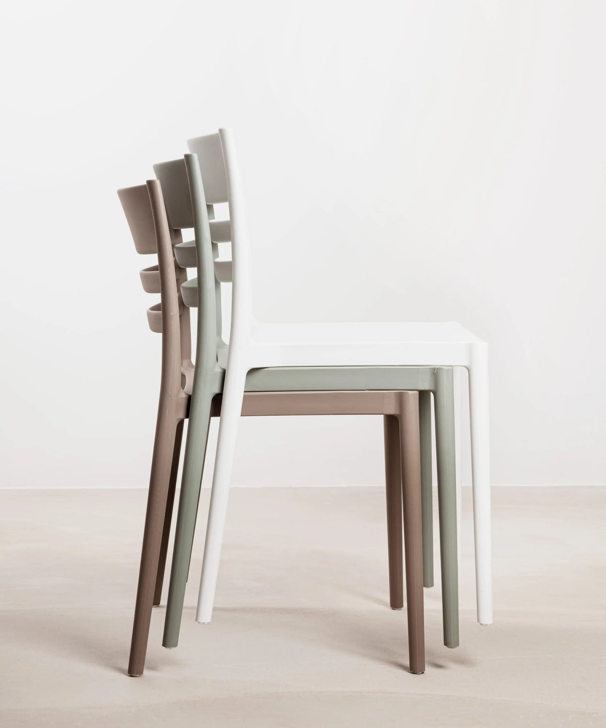 Chaise de salle à manger en polypropylène Nina