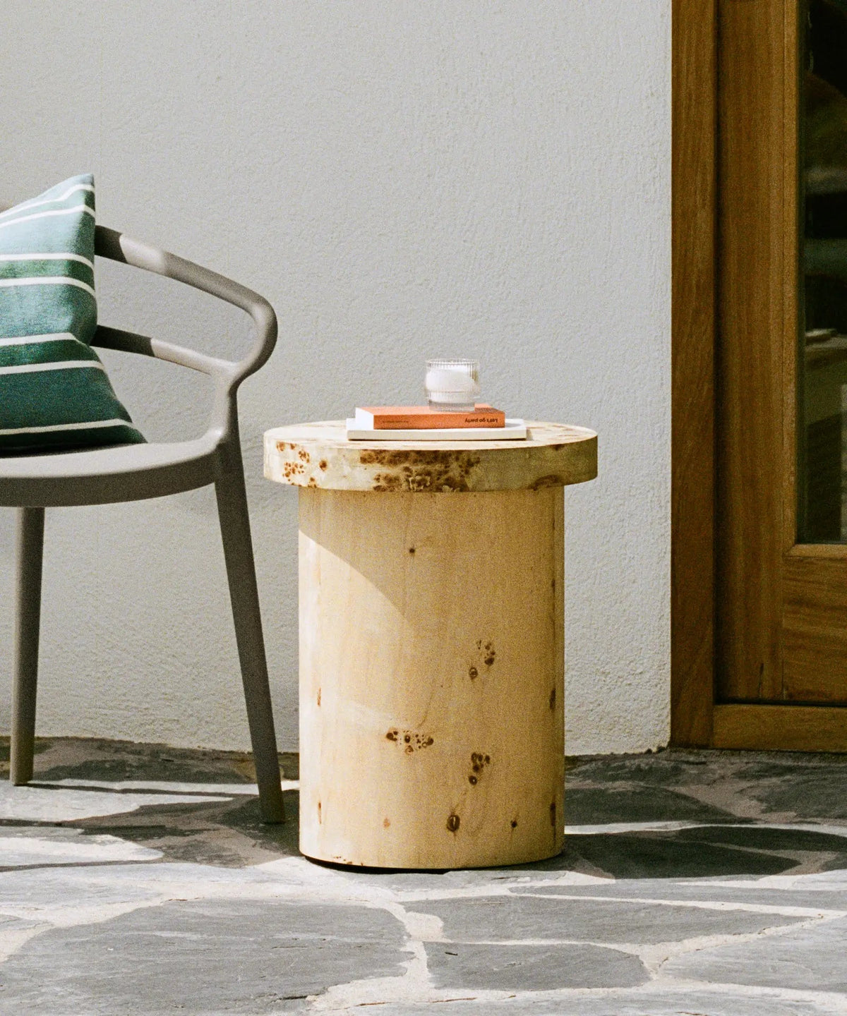 Table d'appoint en Bois Alamo (40x51 cm)