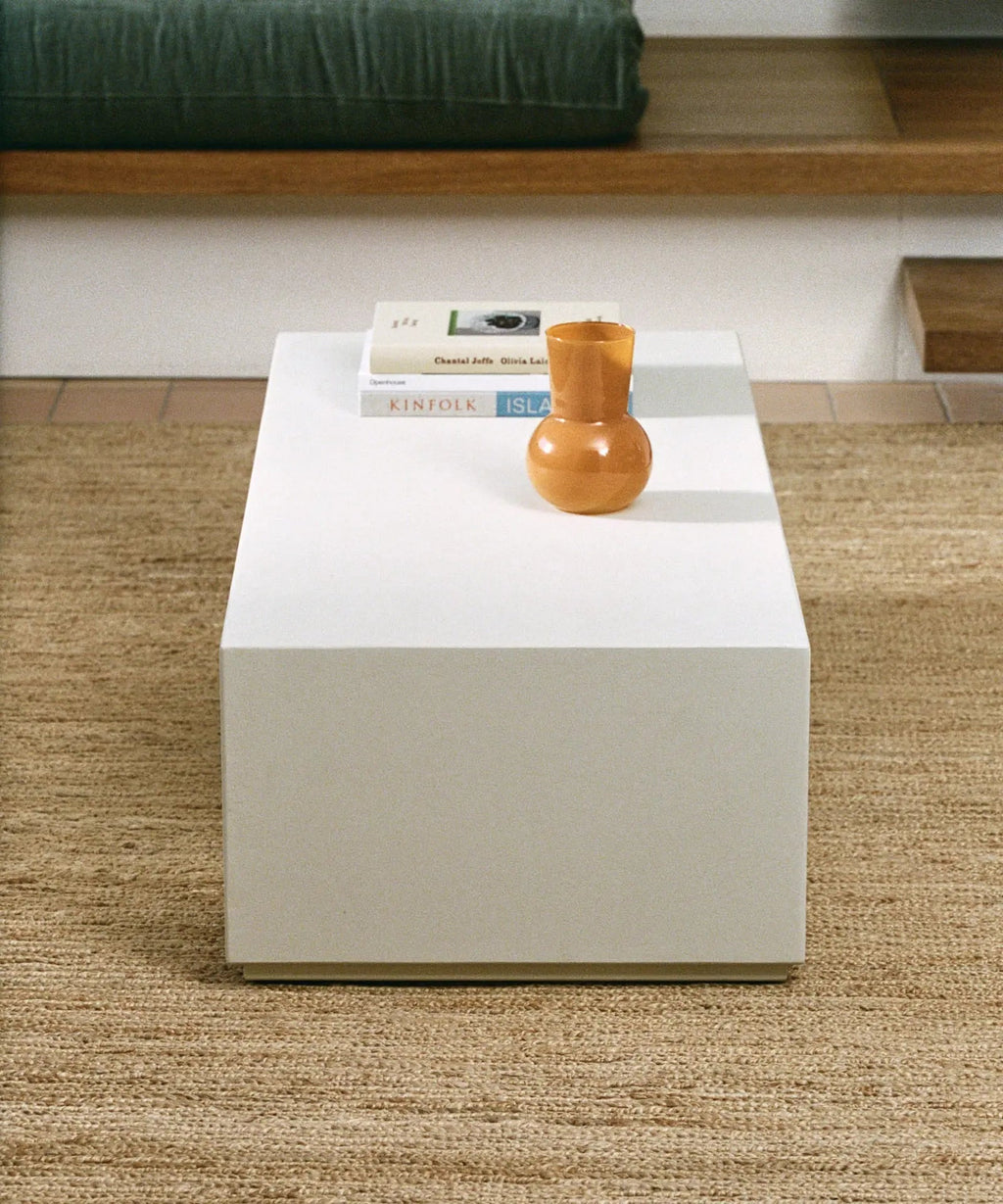 Table Basse Allongée en Microciment Fiama (120 cm)