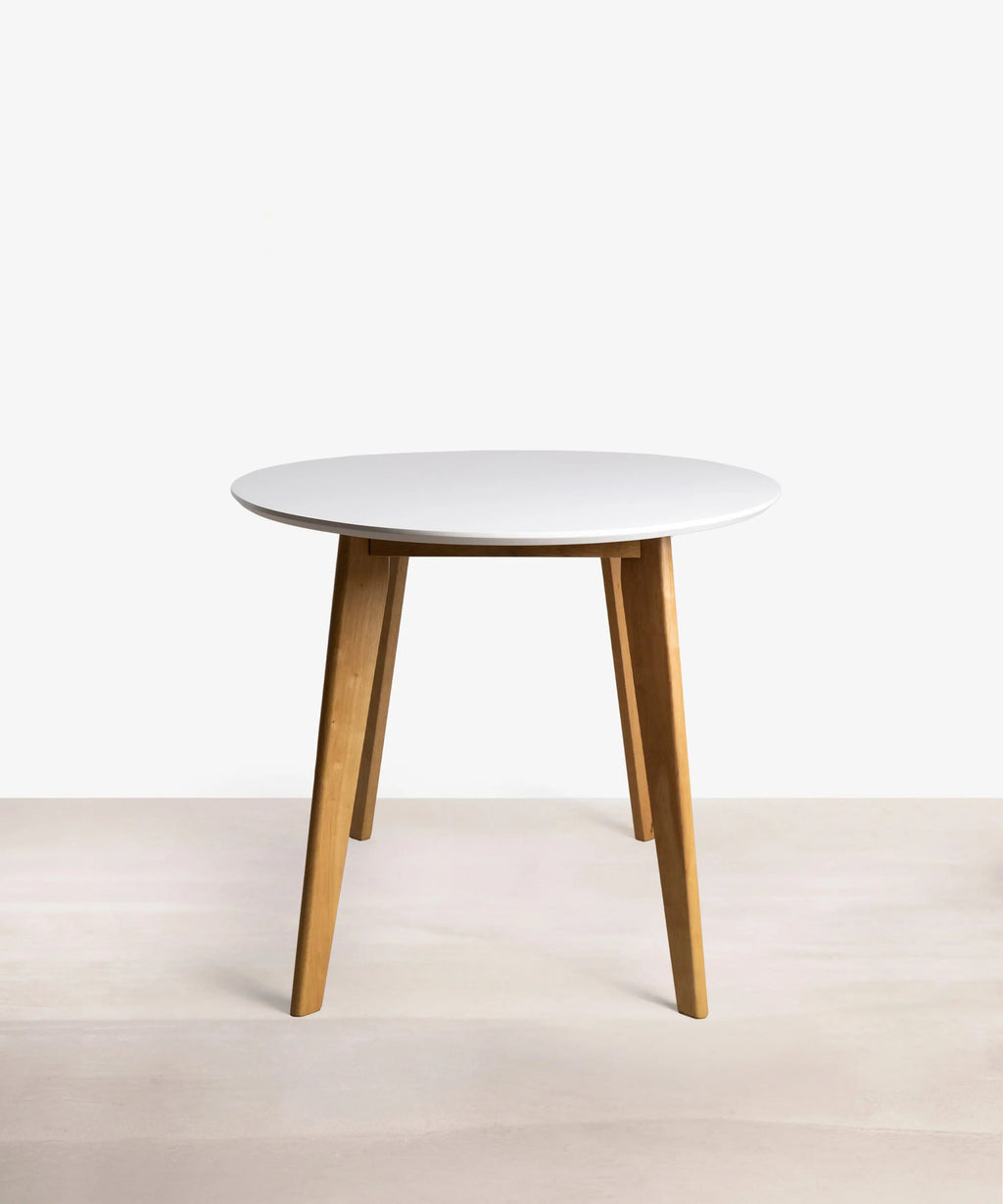 Table à manger ovale en bois Elia (150x90 cm)