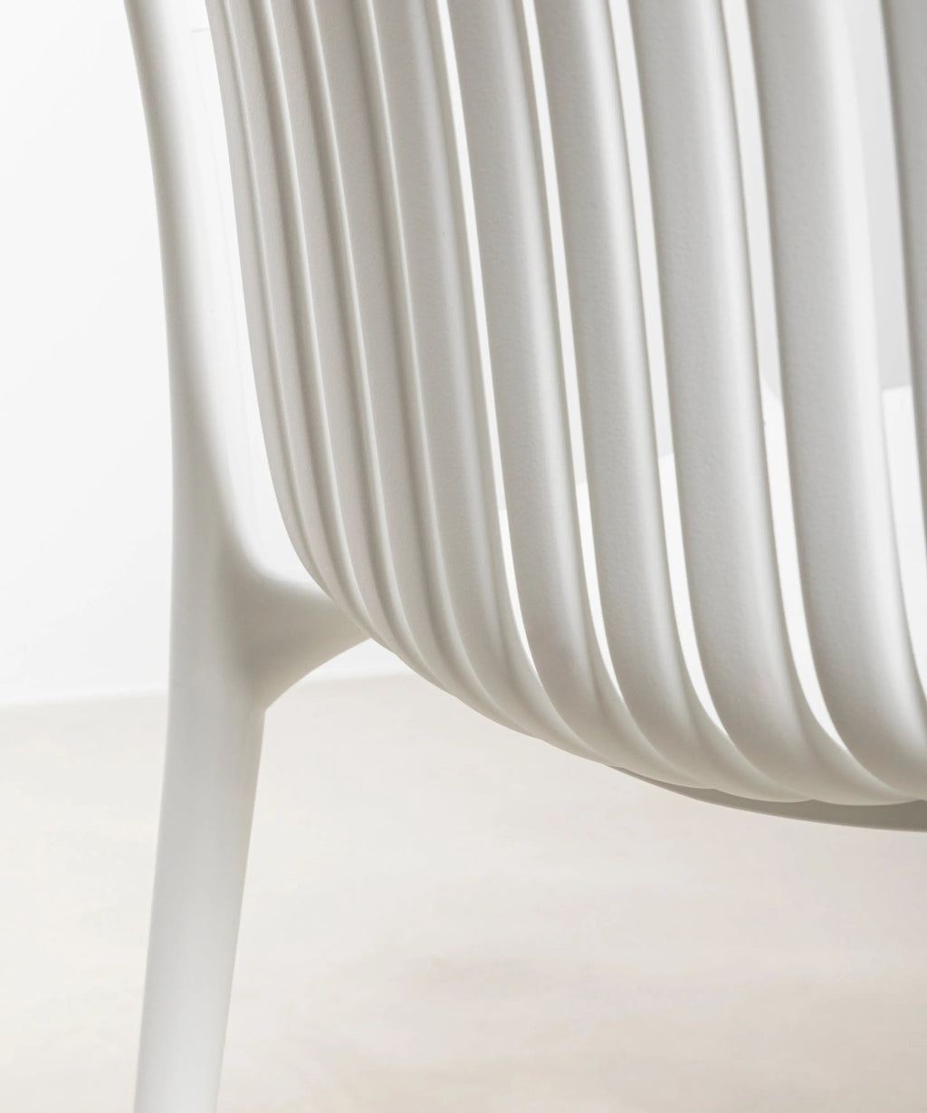 Chaise de salle à manger en polypropylène Kora Arms