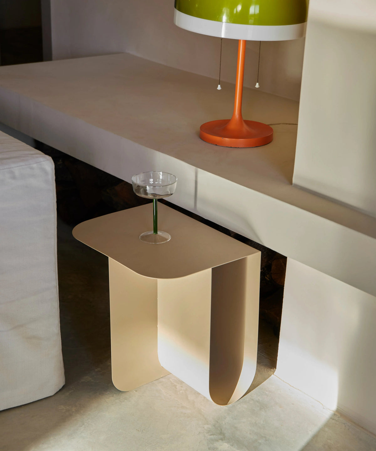Table d’appoint en métal Dama (40x30x40 cm)