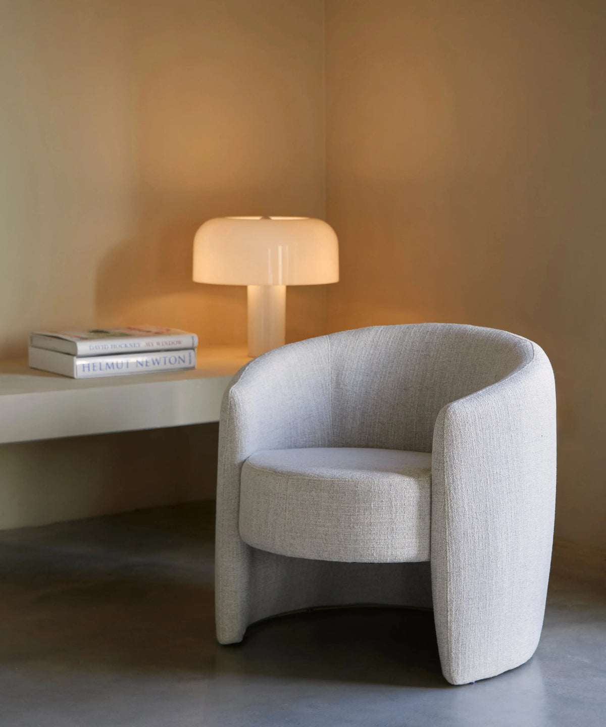 Fauteuil en tissu Galdana