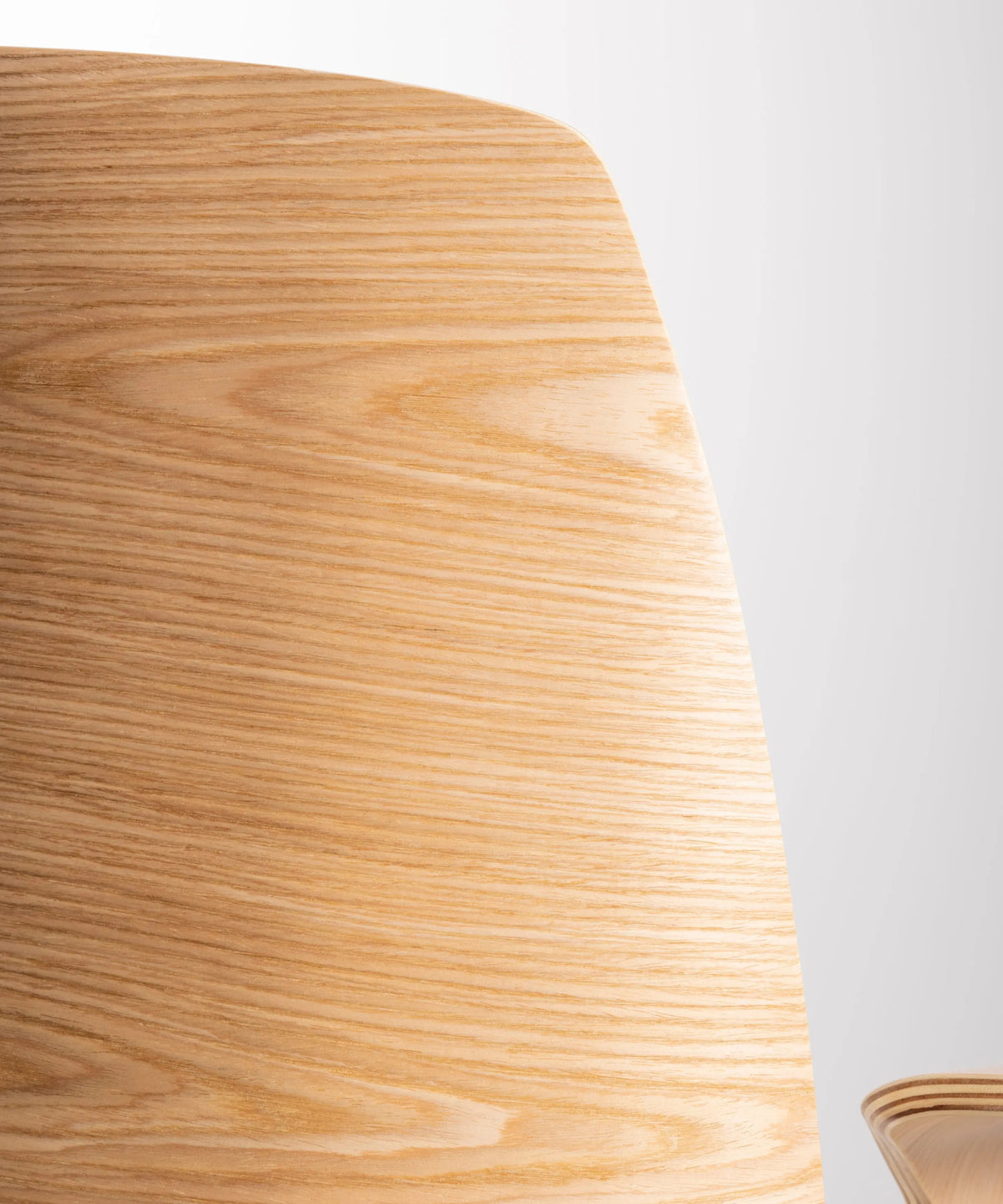 Chaise de bureau en similicuir et bois Malibuu