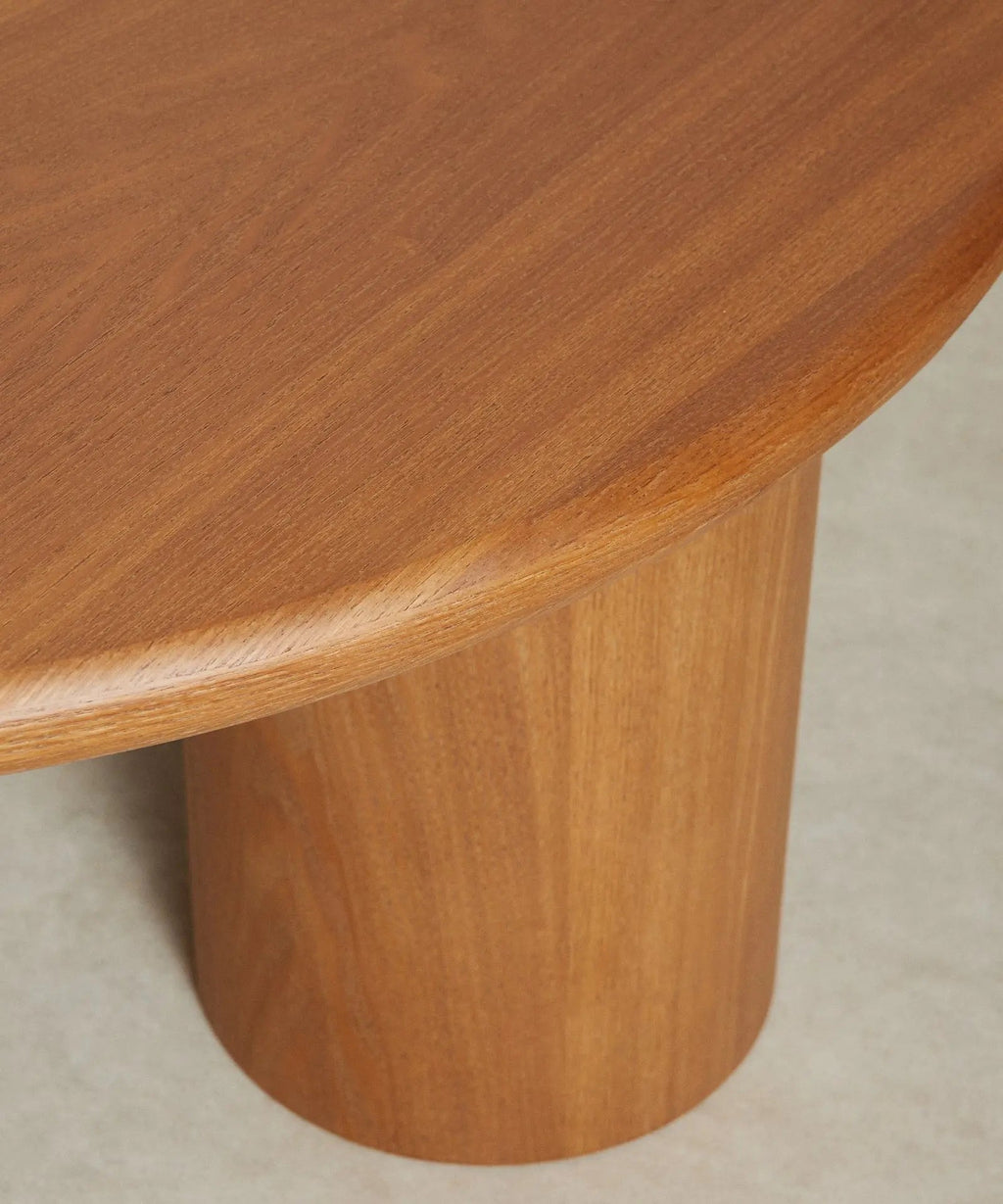 Table basse ronde en bois Aisha (80 cm)