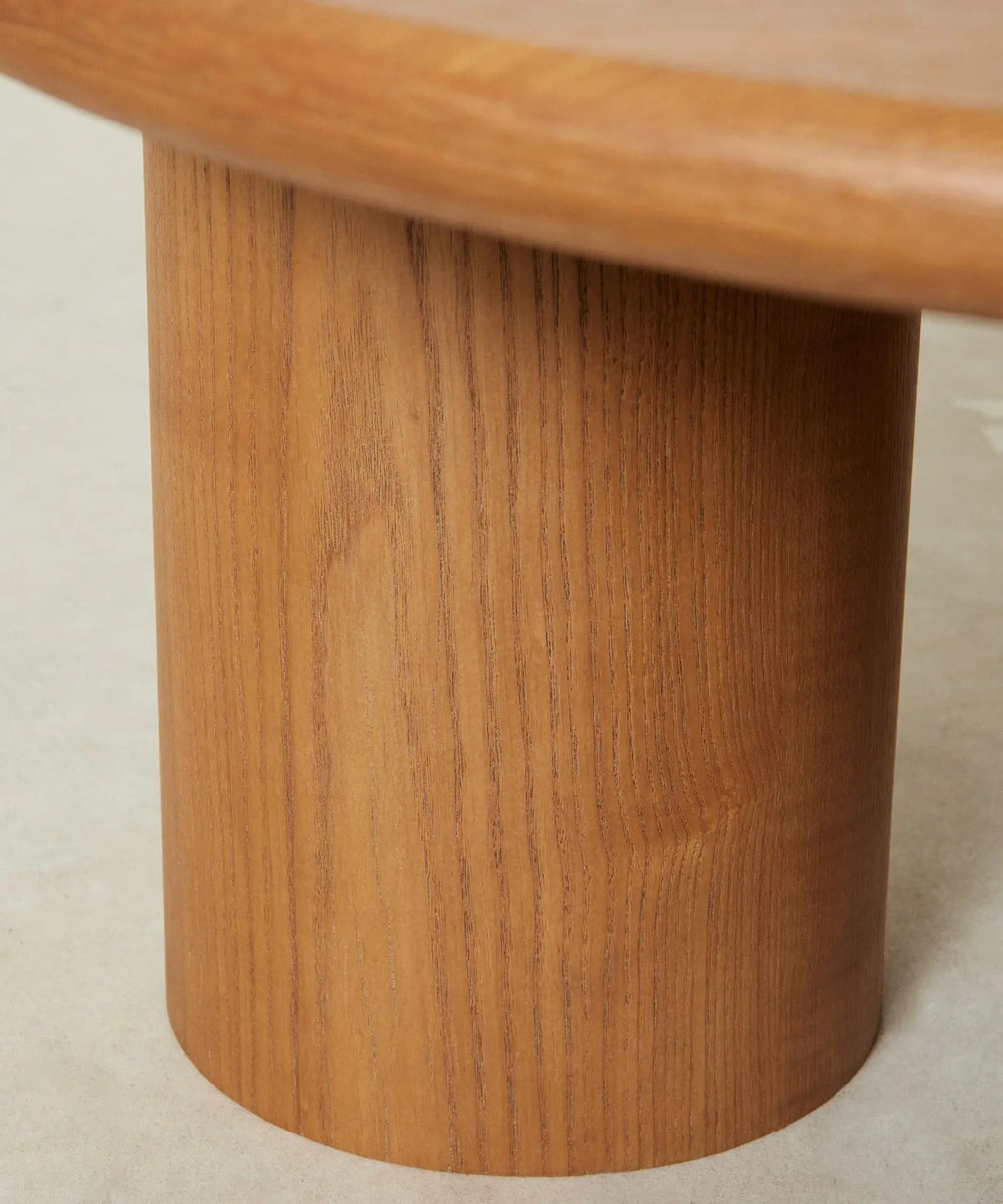 Table basse ronde en bois Aisha (80 cm)