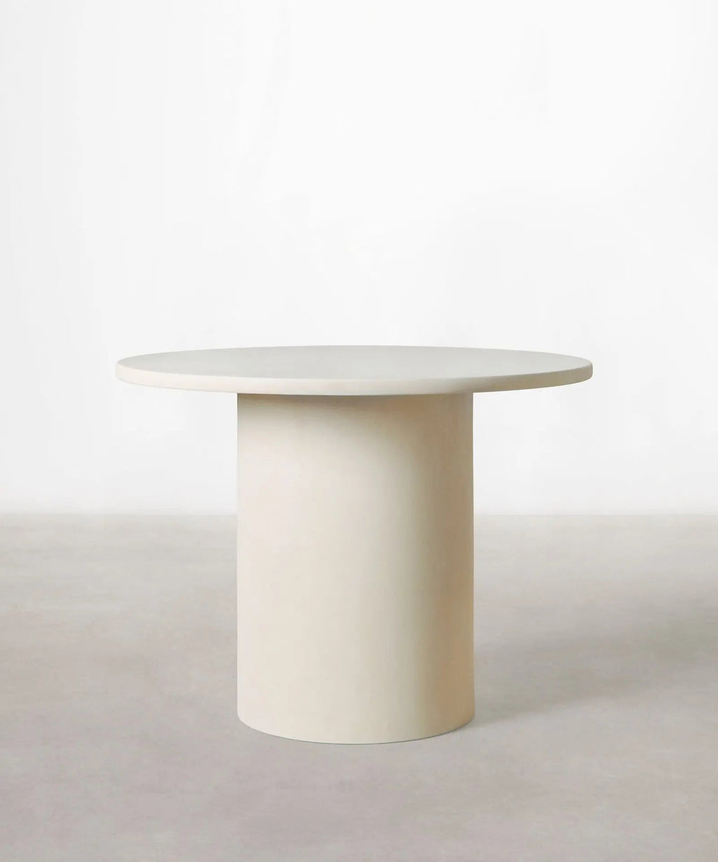 Table à manger ronde en microciment Ethel (120 cm)