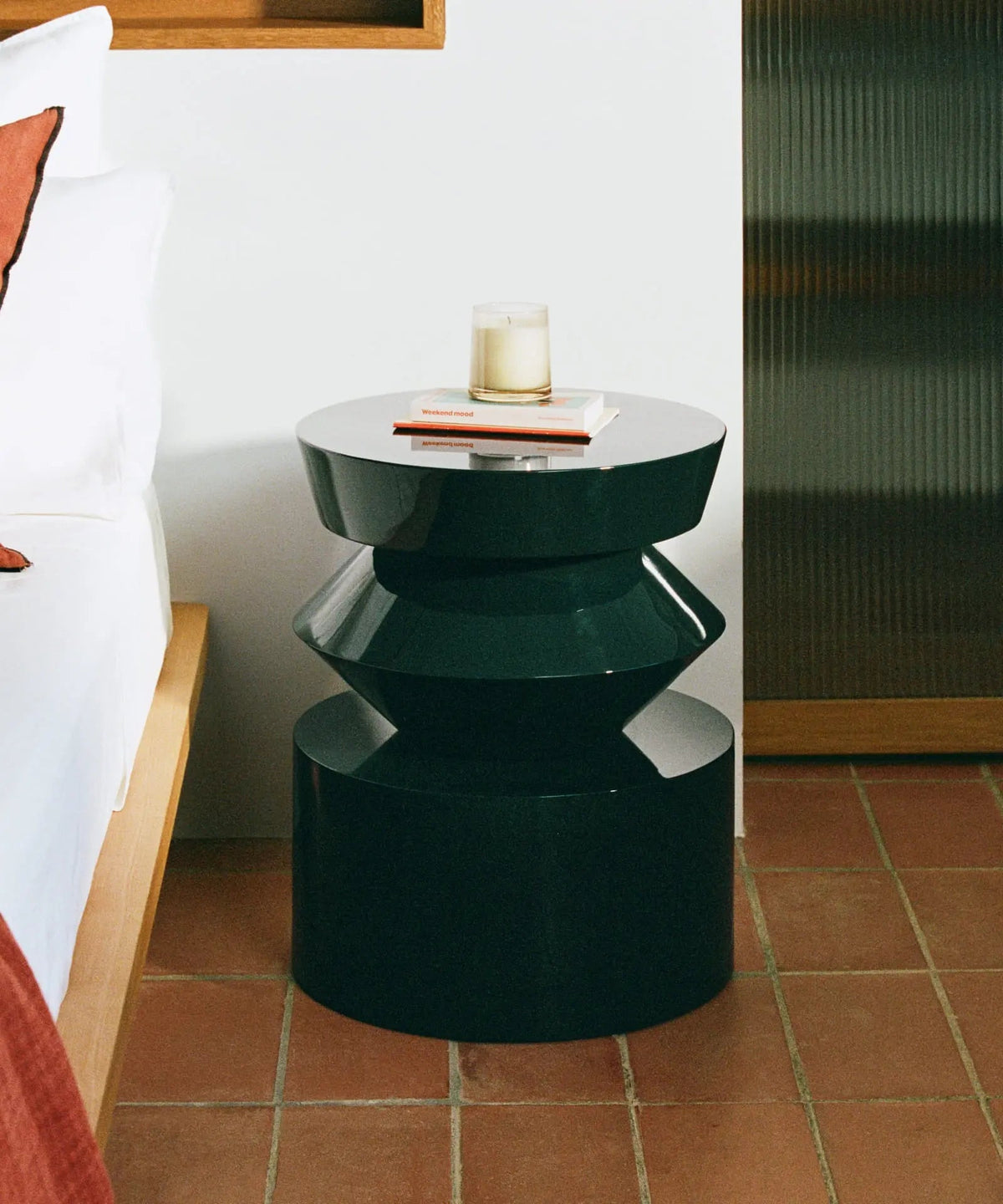 Table d'appoint en bois Kate (39,5 x 50 cm)