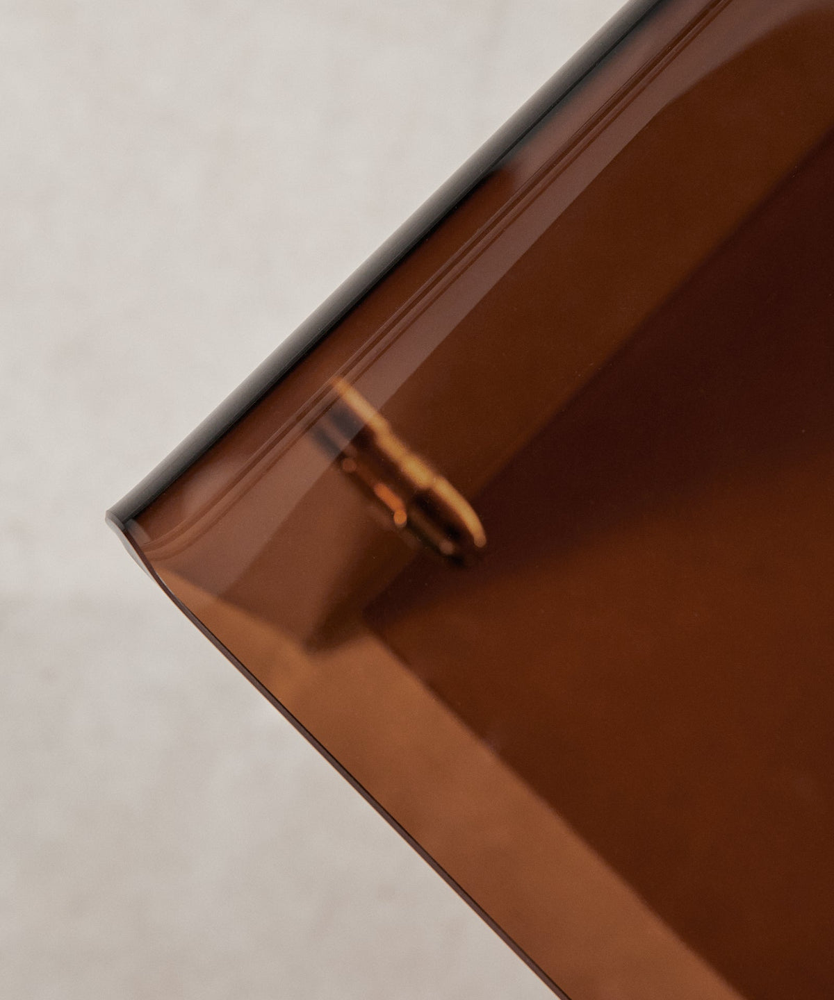 Table basse en verre trempé Olivier (110x55 cm)