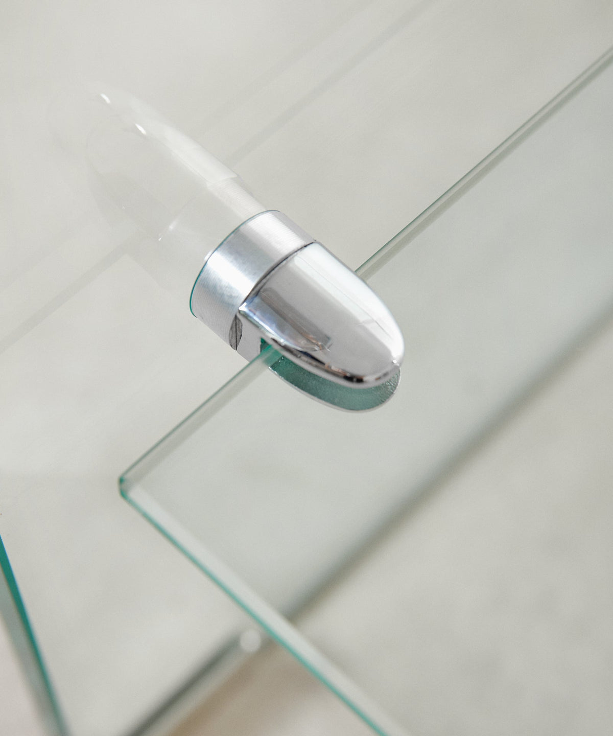 Table basse en verre trempé Olivier (110x55 cm)