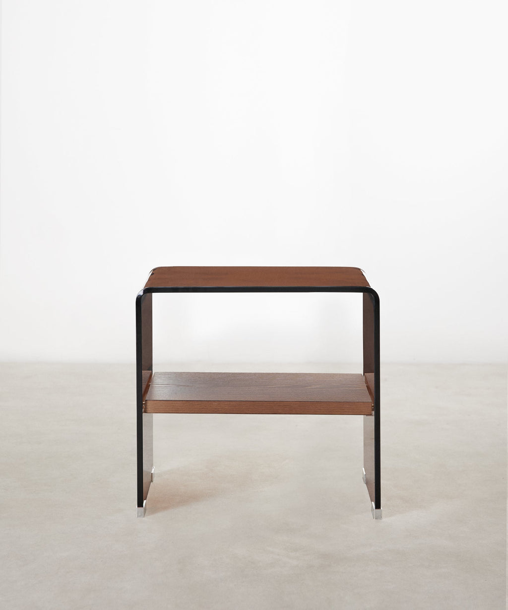 Table en verre trempé Aris (47x45 cm)