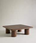 Table Basse en Bois Laqué Dive (100x100 cm)