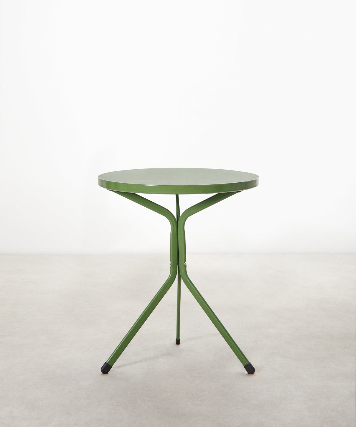 Table d'extérieur ronde en métal Numa (60 x 67 cm)