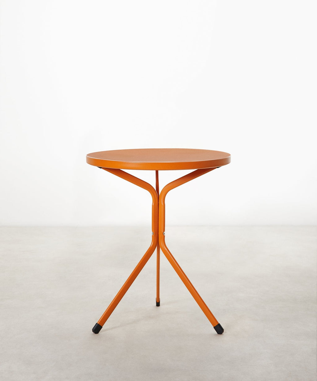 Table d'extérieur ronde en métal Numa (60 x 67 cm)