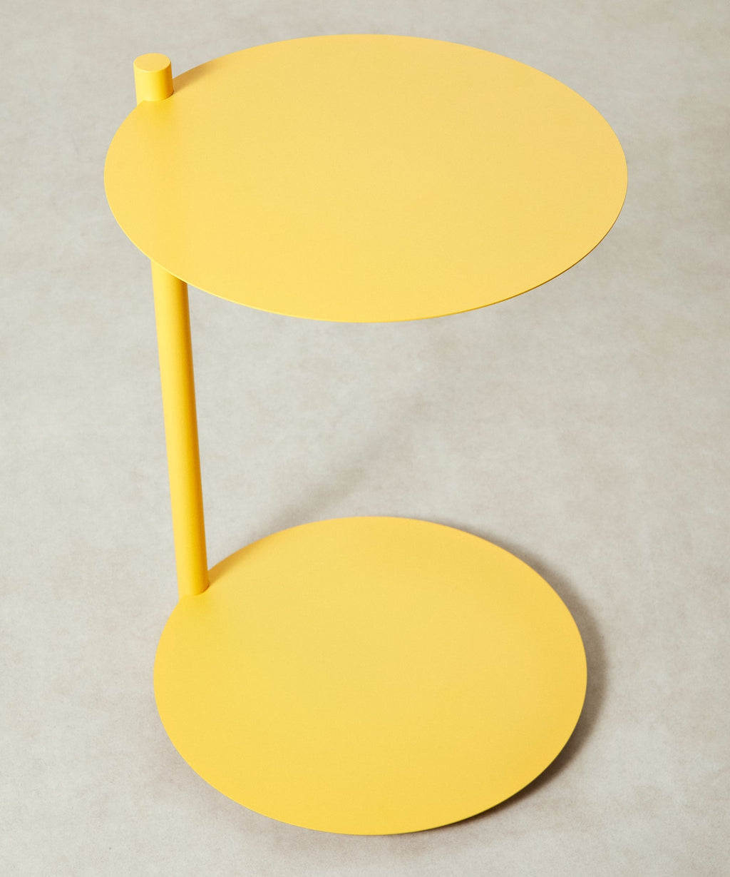 Table d'appoint en métal Simon