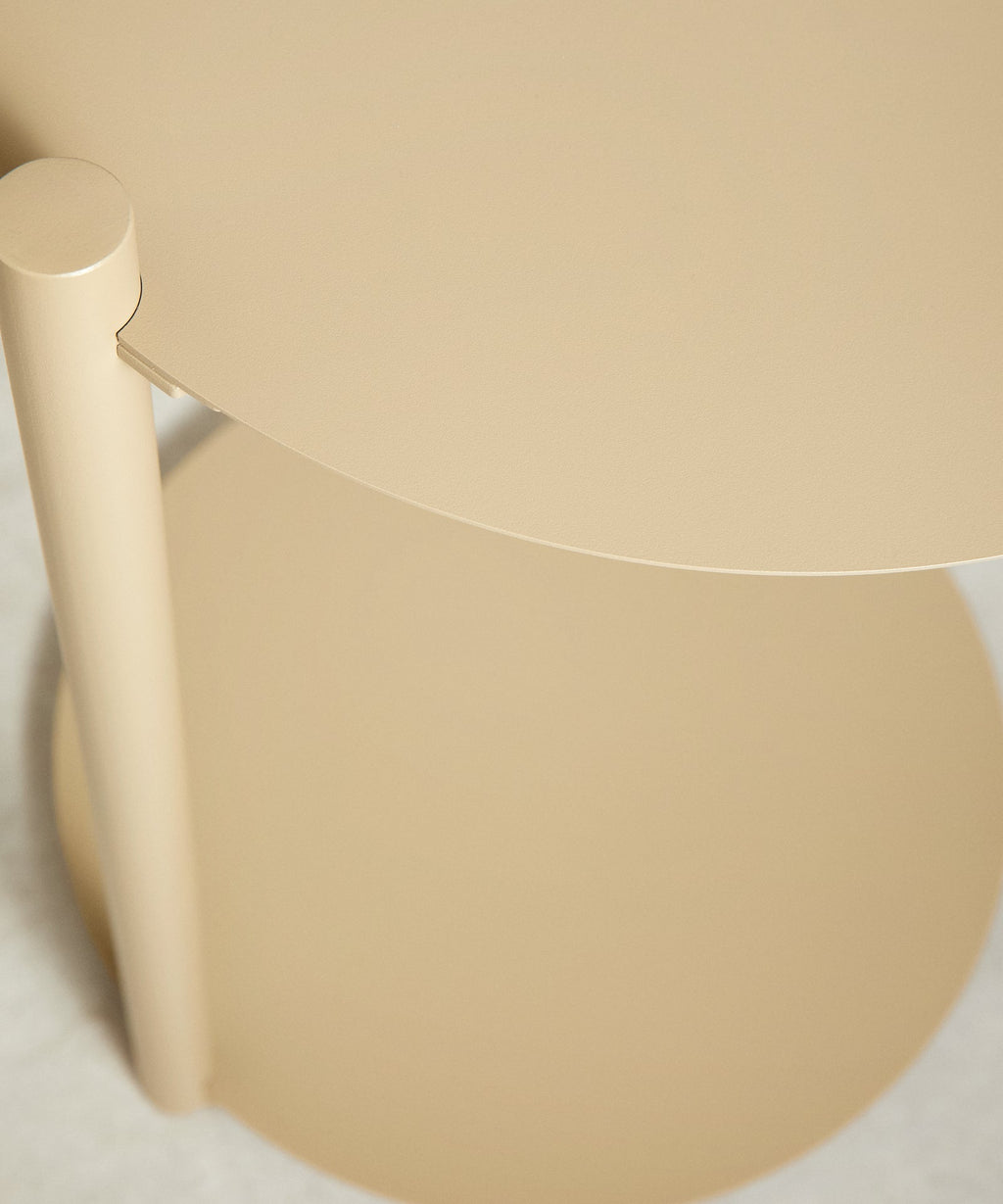 Table d'appoint en métal Simon