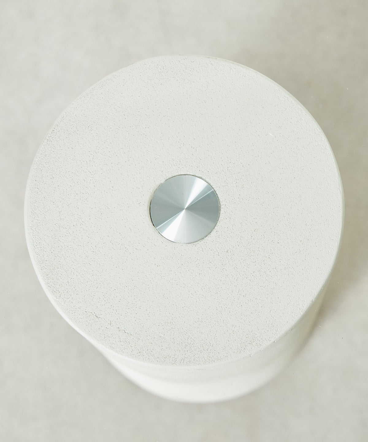 Table basse ronde en verre Nora (80 cm)