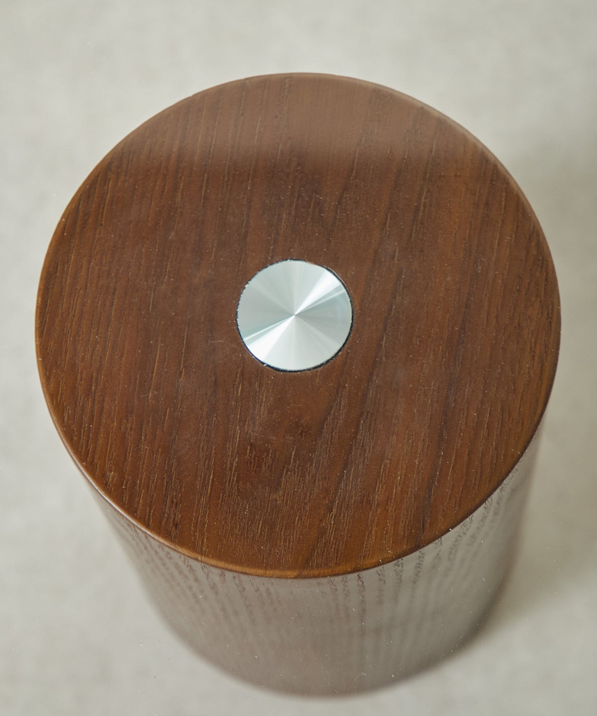 Table basse ronde en verre Nora (80 cm)