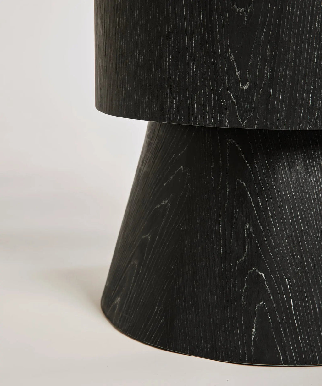 Table d'appoint en bois Levi (40x50 cm)