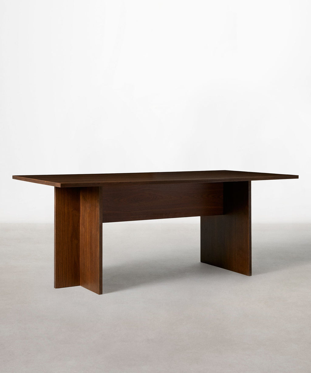 Table à manger rectangulaire en bois Margo (190x95 cm)