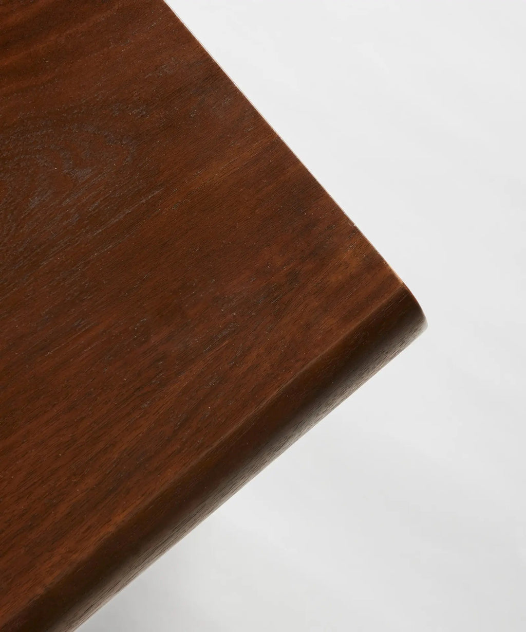 Table basse rectangulaire en bois Samira (100x60 cm)