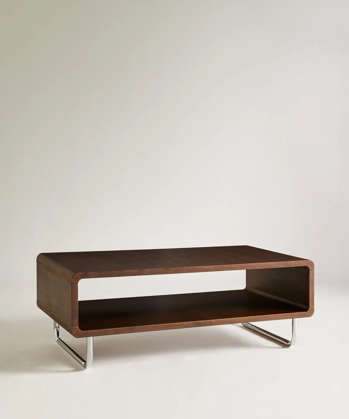 Table basse rectangulaire en bois Samira (100x60 cm)