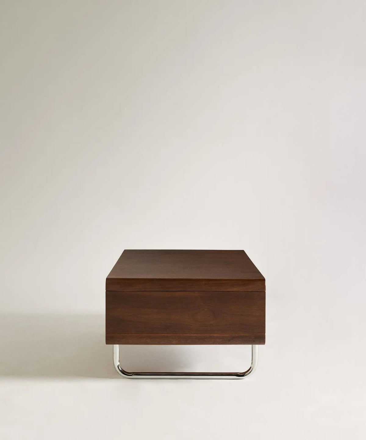 Table basse rectangulaire en bois Samira (100x60 cm)