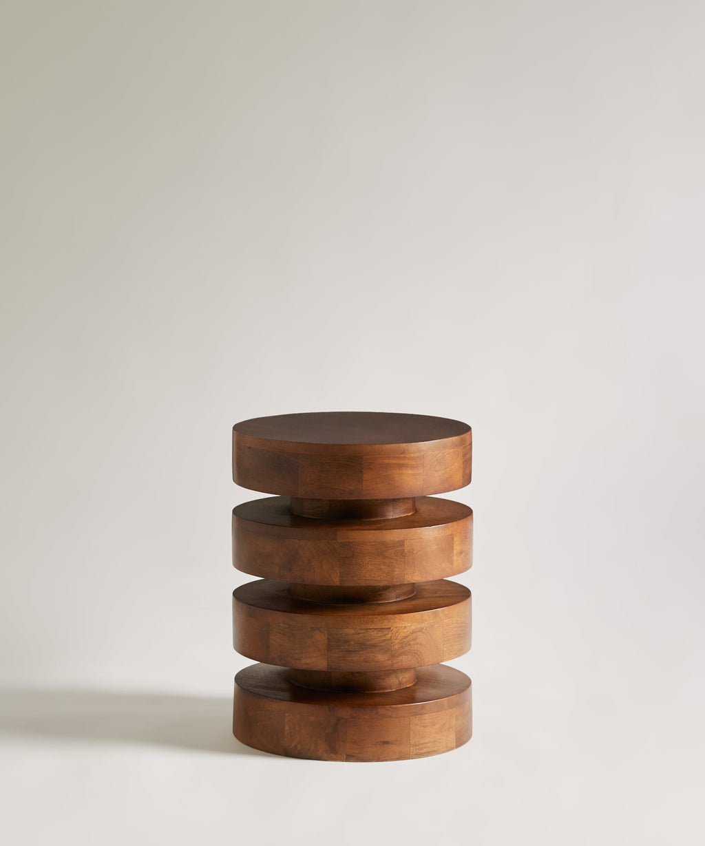 Table d'Appoint en Bois de Manguier Bruna