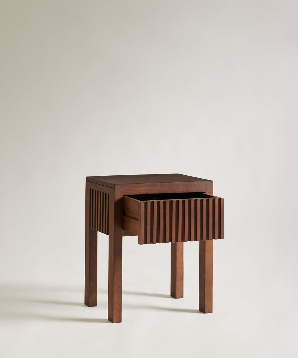 Table de Chevet en Bois de Manguier Aritz