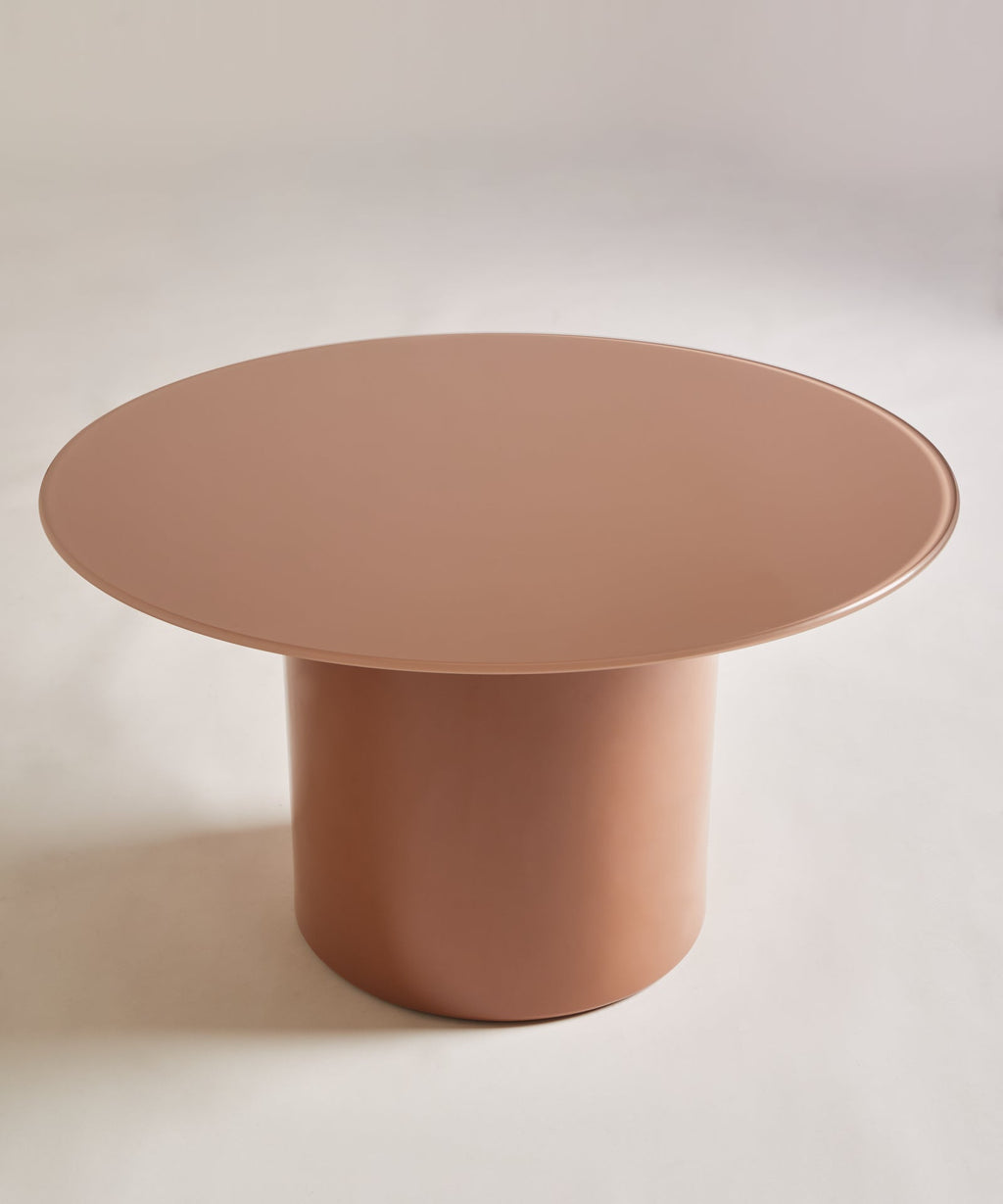 Table Basse en Acier Laqué Mellow (80 cm)