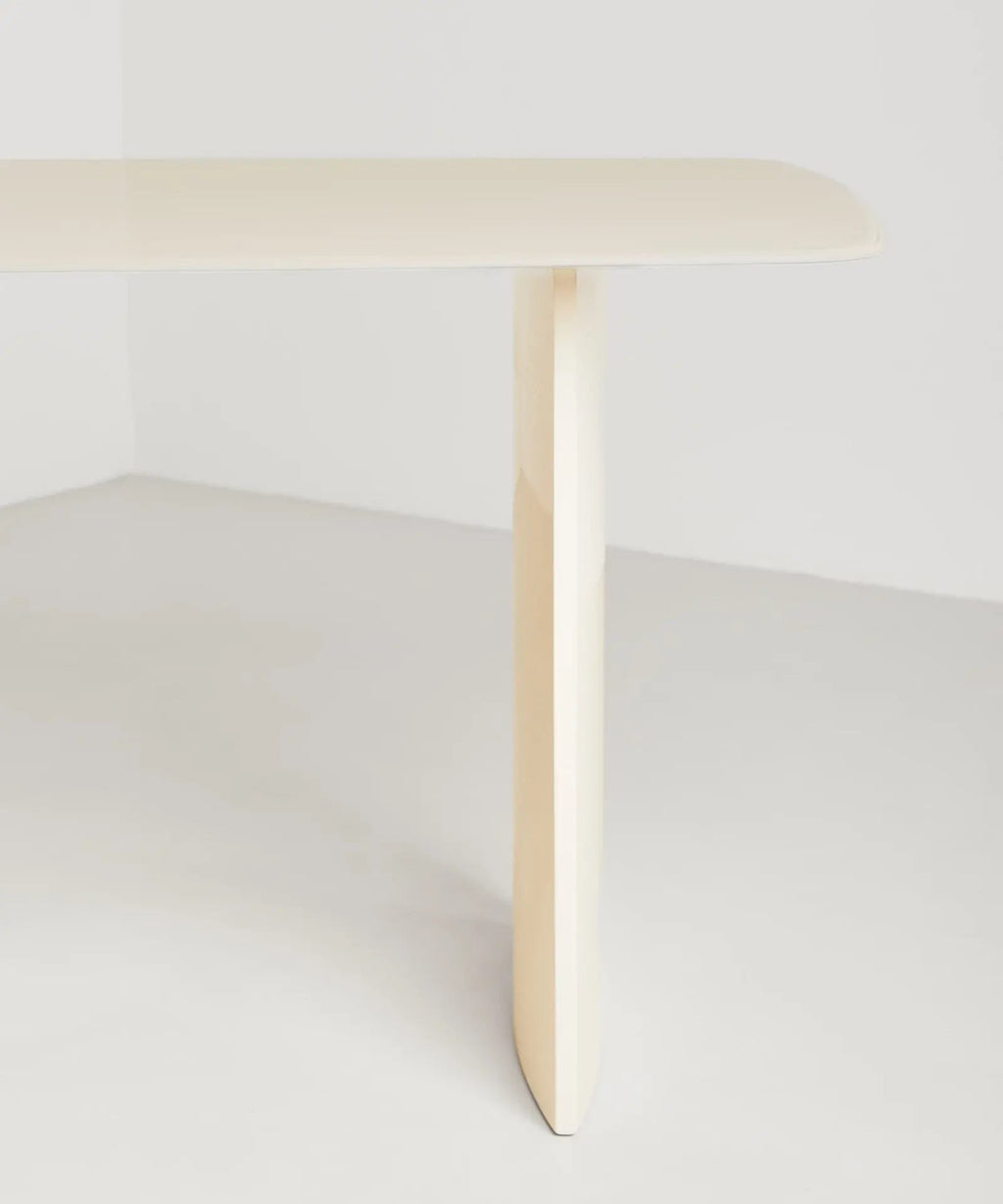 Table à Manger en Verre et Acier Chromé Landa