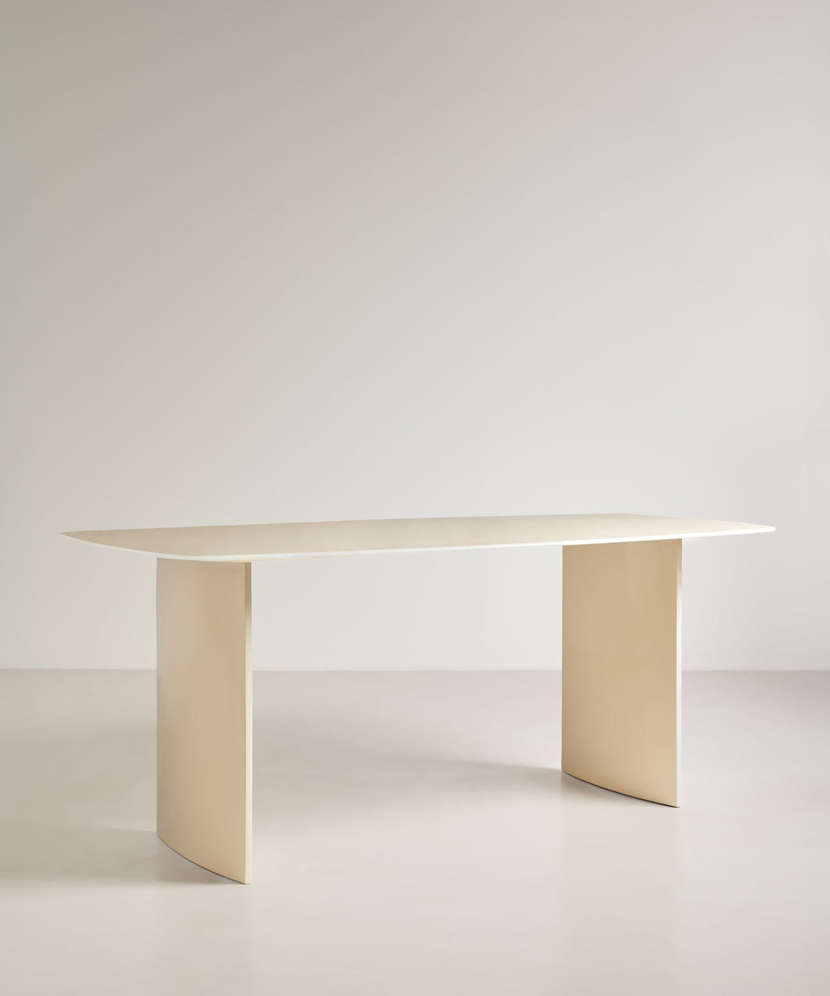 Table à Manger en Verre et Acier Chromé Landa