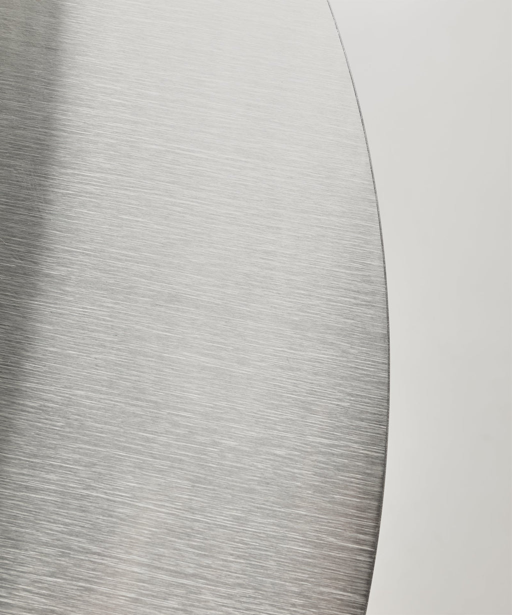 Table de Salle à Manger Ovale en Acier Laminé Iron (200 × 76 cm)