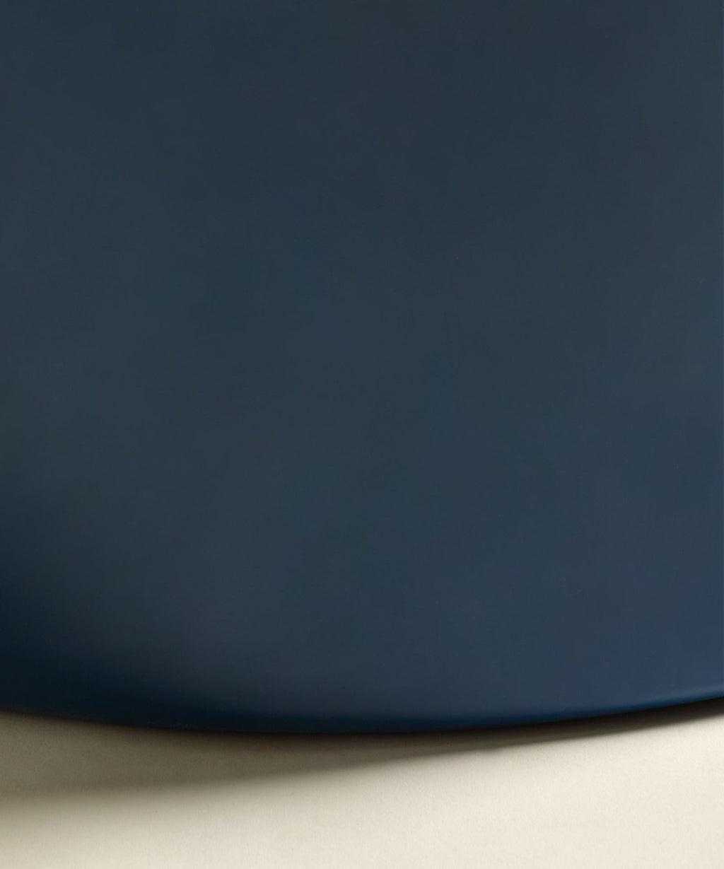 Table de Salle à Manger en Acier Laqué Azure (120 cm)