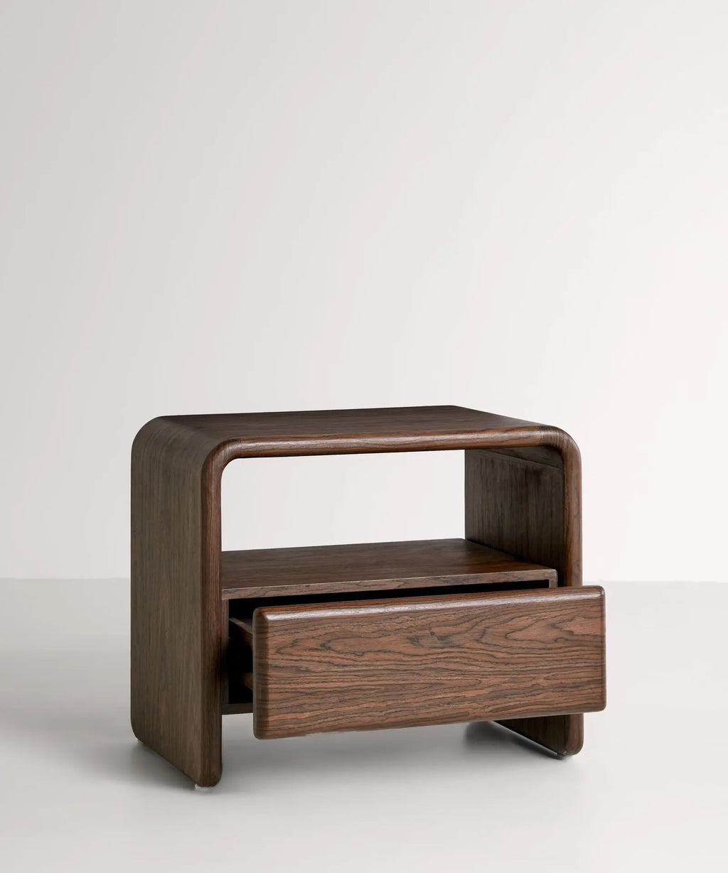Table de chevet en bois Sean (60x50 cm)