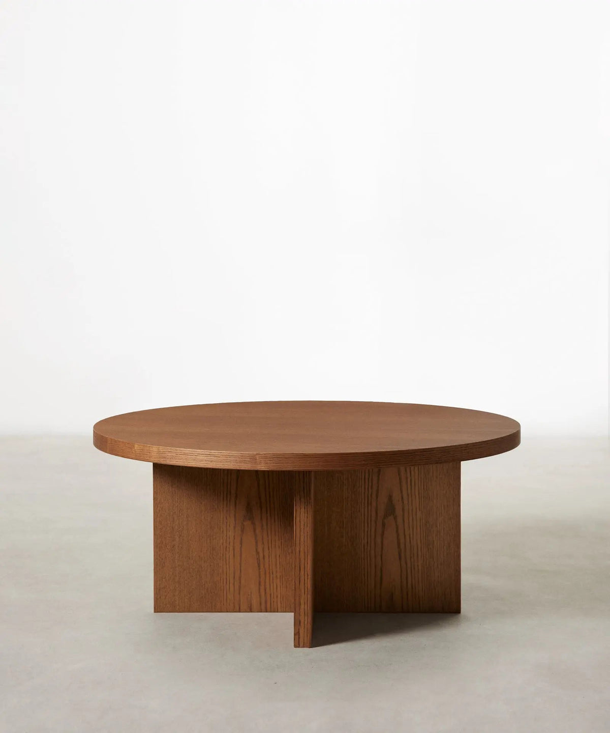Table basse ronde en bois Takaya (80 cm)