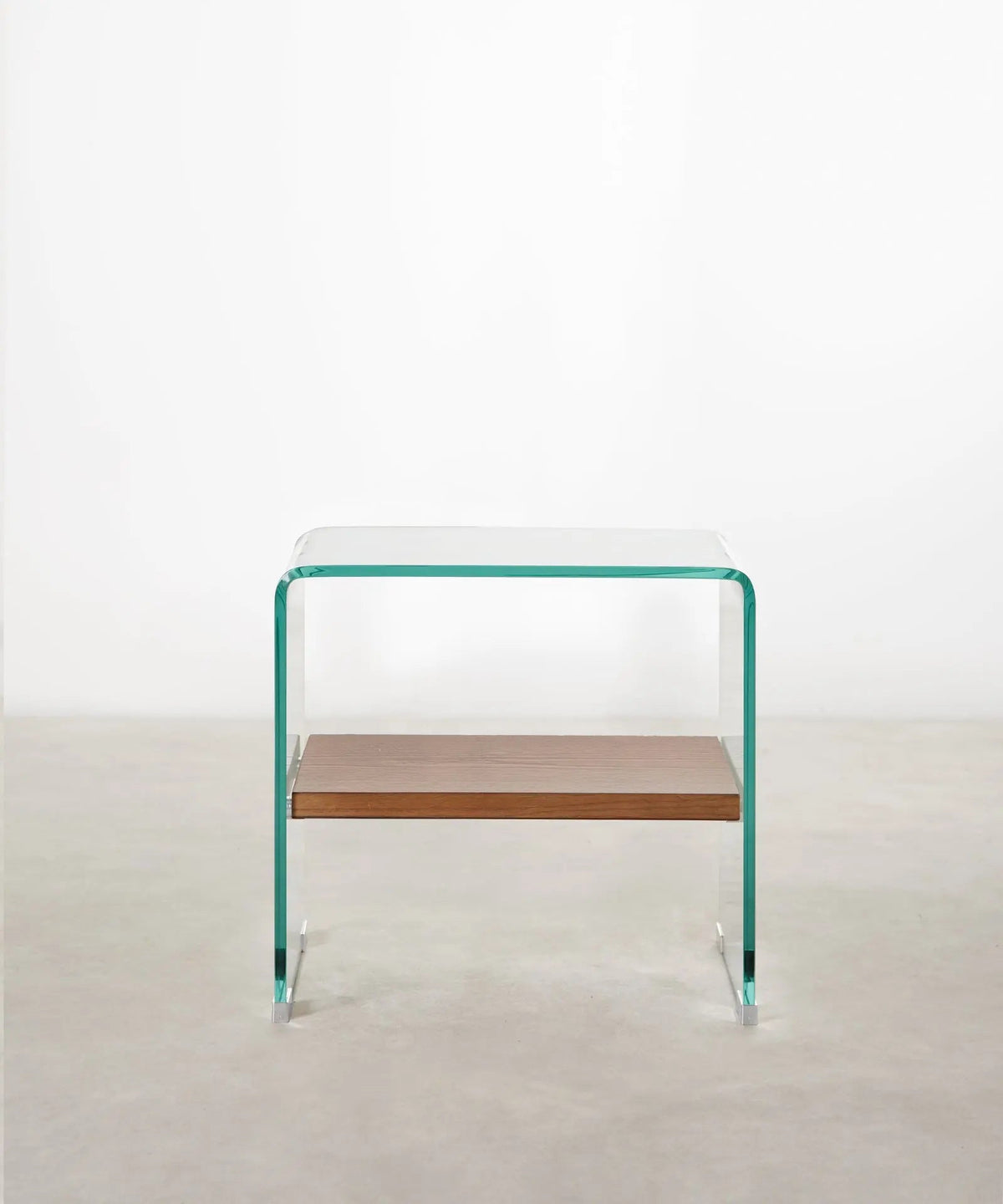 Table en verre trempé Aris (47x45 cm)