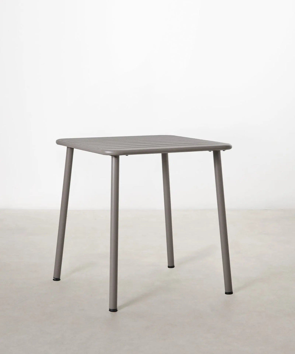 Table d'extérieur carrée en métal Brisa (70x70 cm)