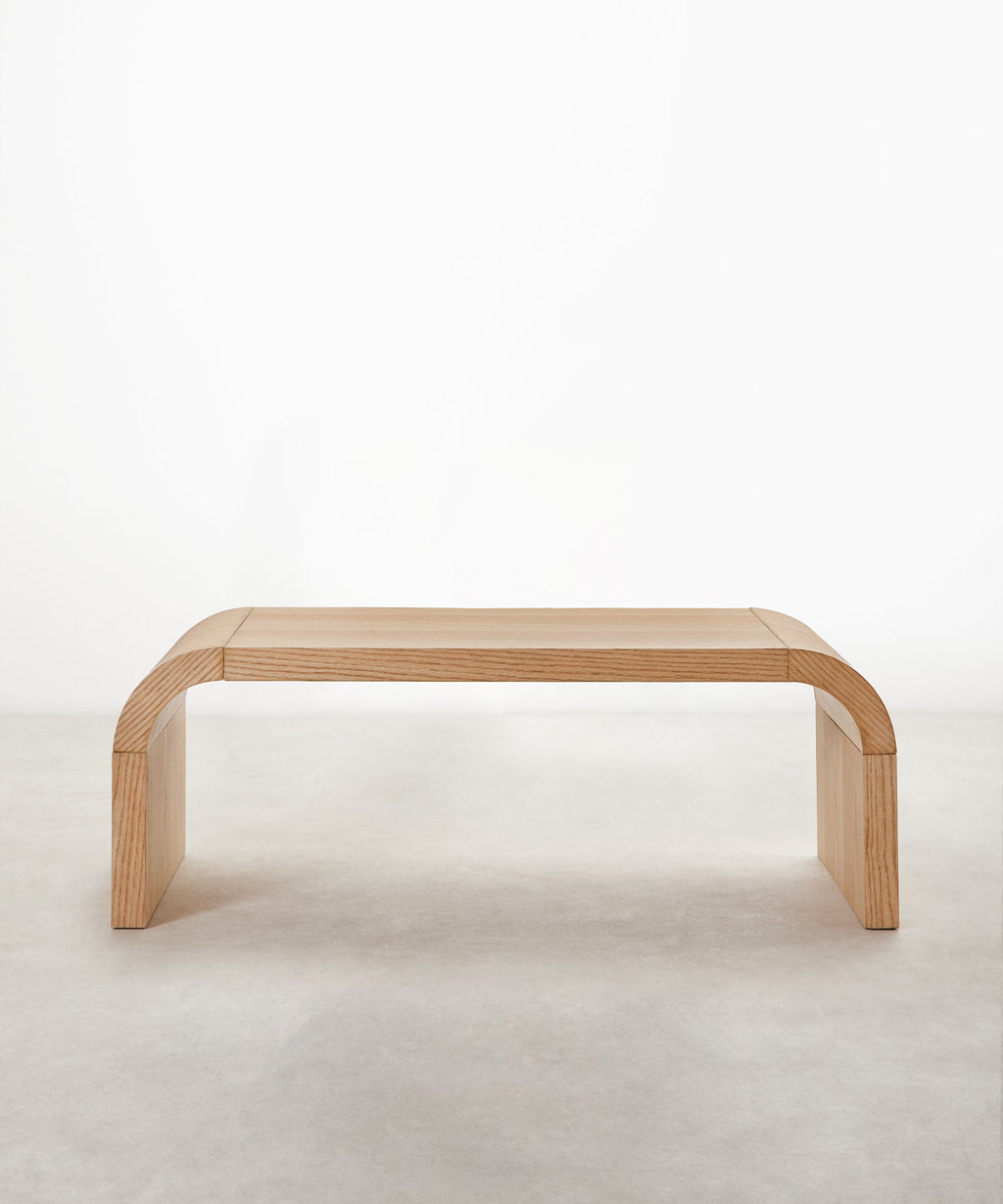 Table basse rectangulaire en bois Jade (110 cm)