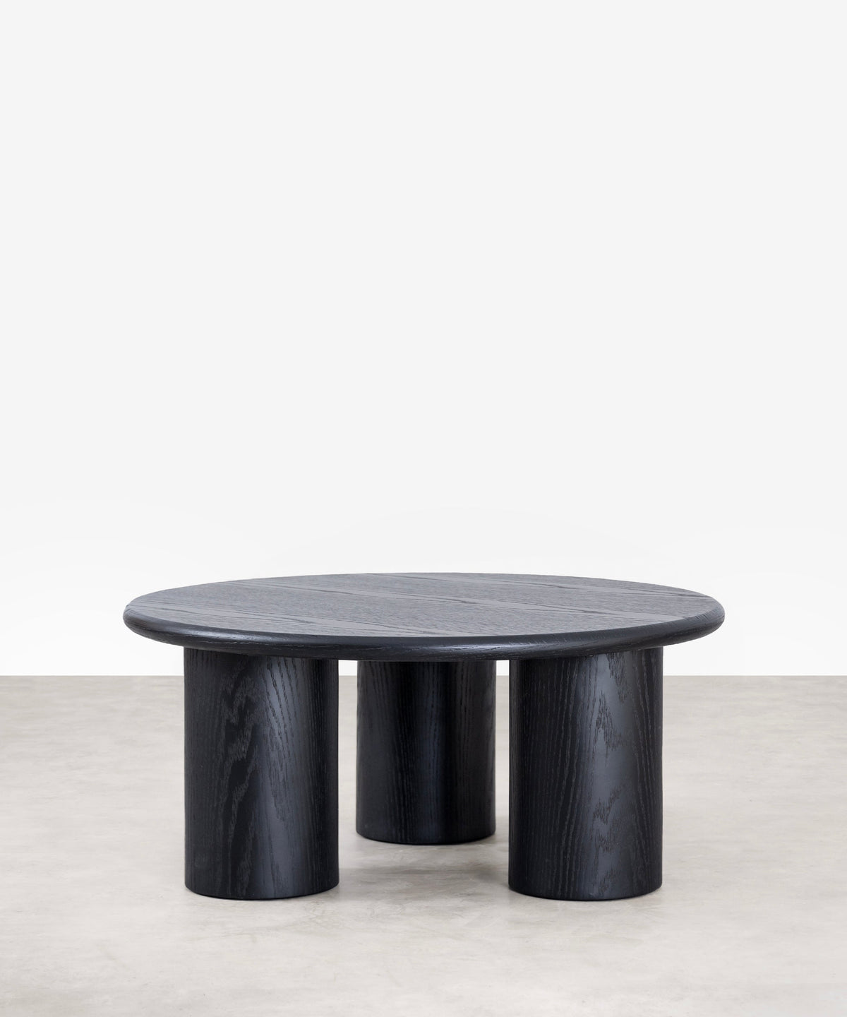 Table basse ronde en bois Aisha (80 cm)