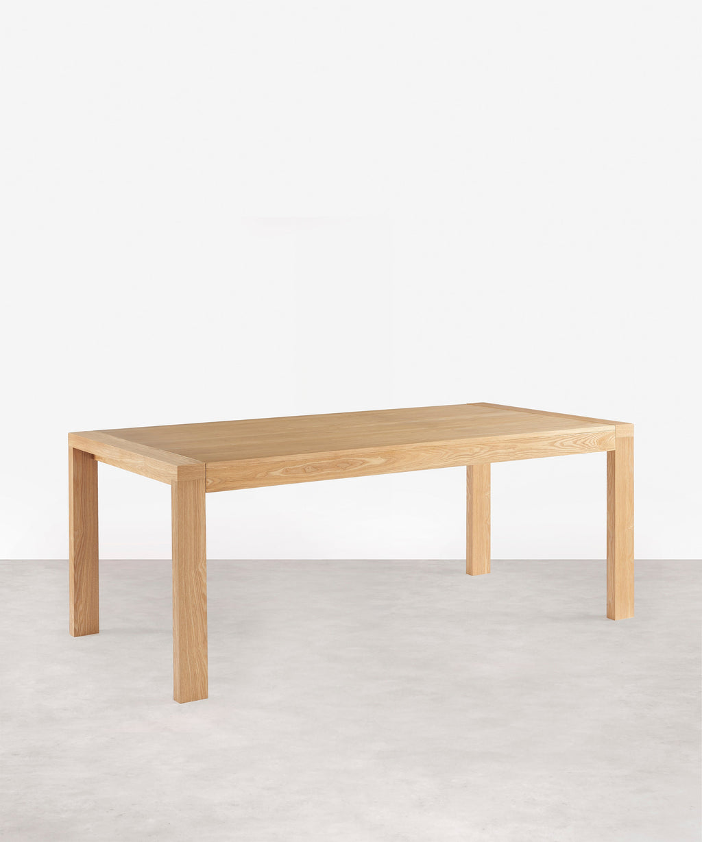 Table à manger extensible en bois Tomasso (200–280 cm)