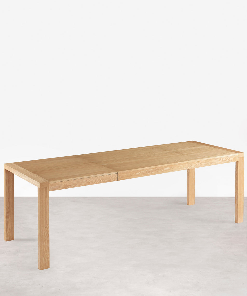 Table à manger extensible en bois Tomasso (200–280 cm)