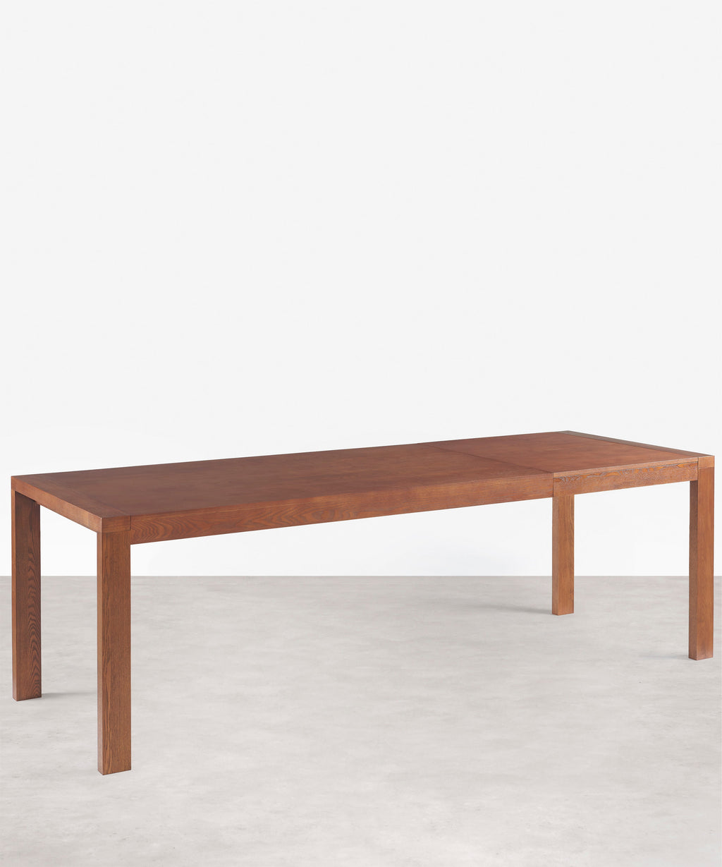 Table à manger extensible en bois Tomasso (200–280 cm)