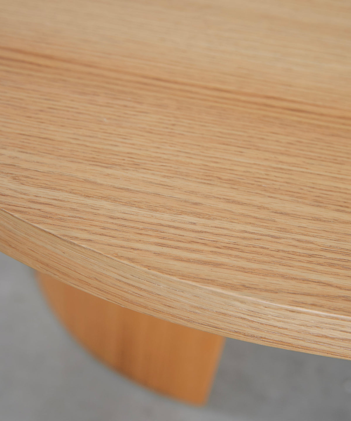 Table basse ovale en bois Lily (120 cm)
