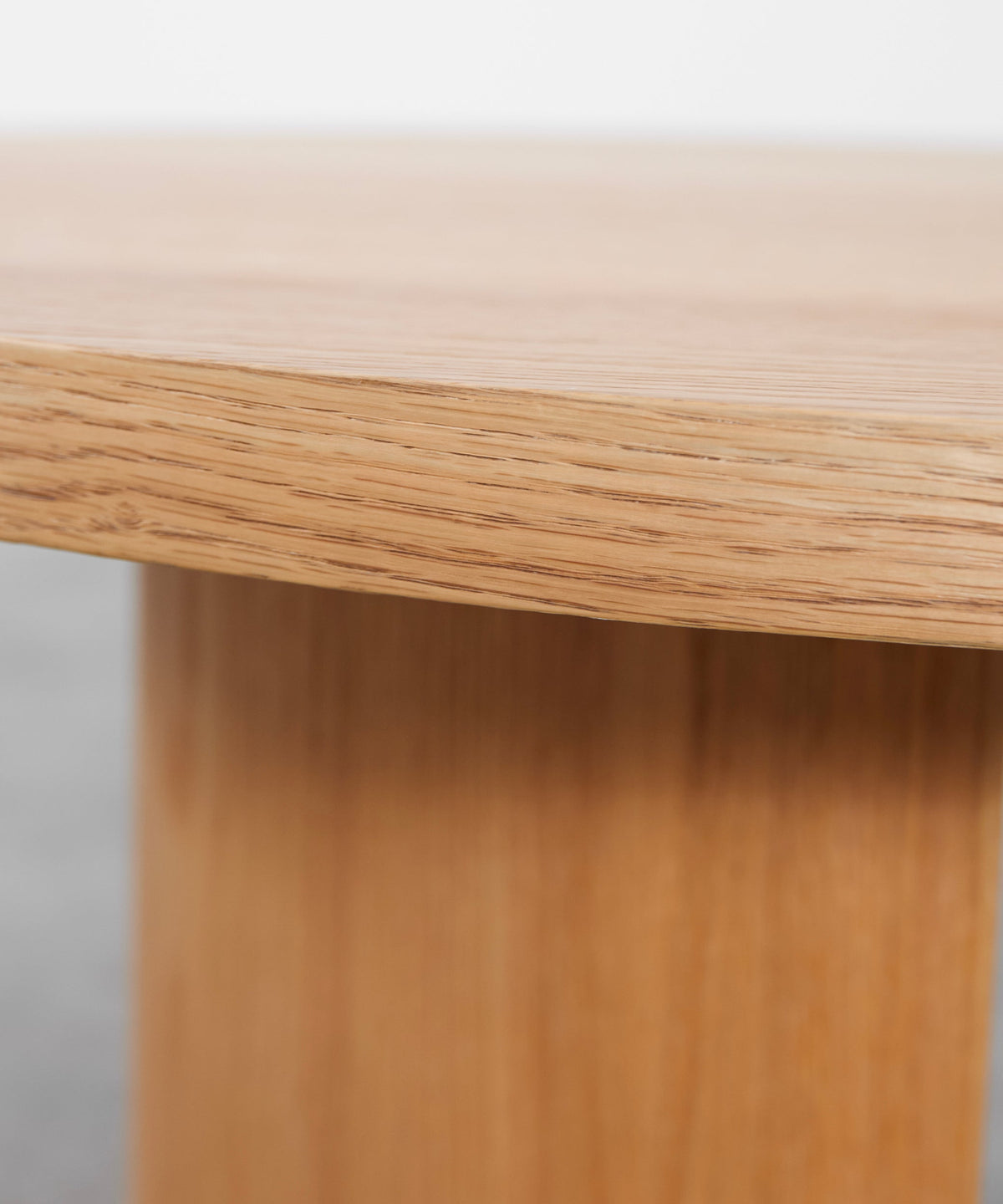 Table basse ovale en bois Lily (120 cm)